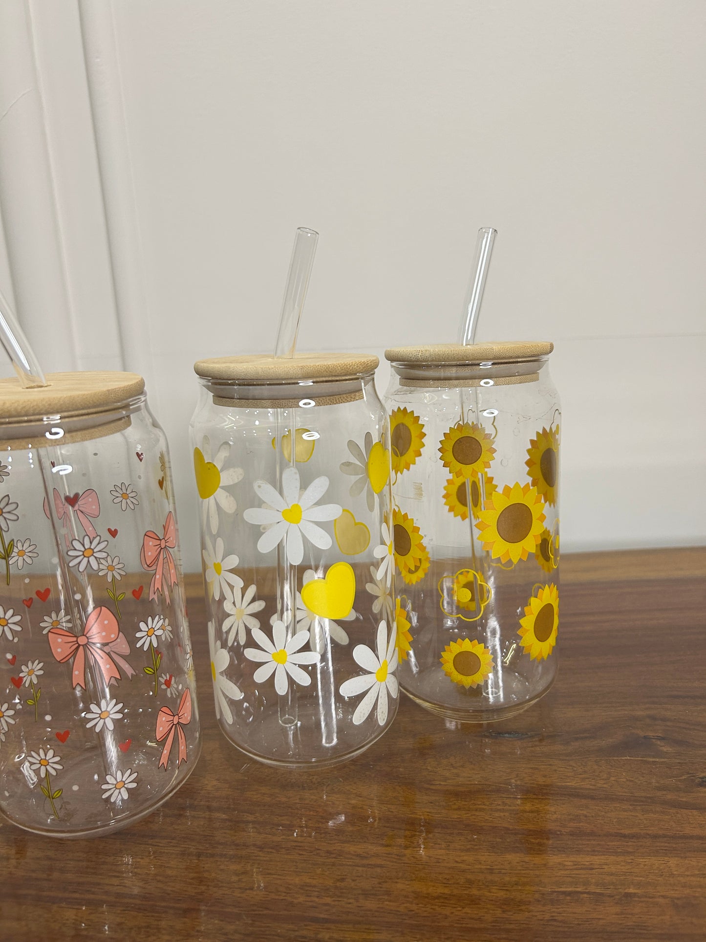 Summer Floral Sipper 1Pcs