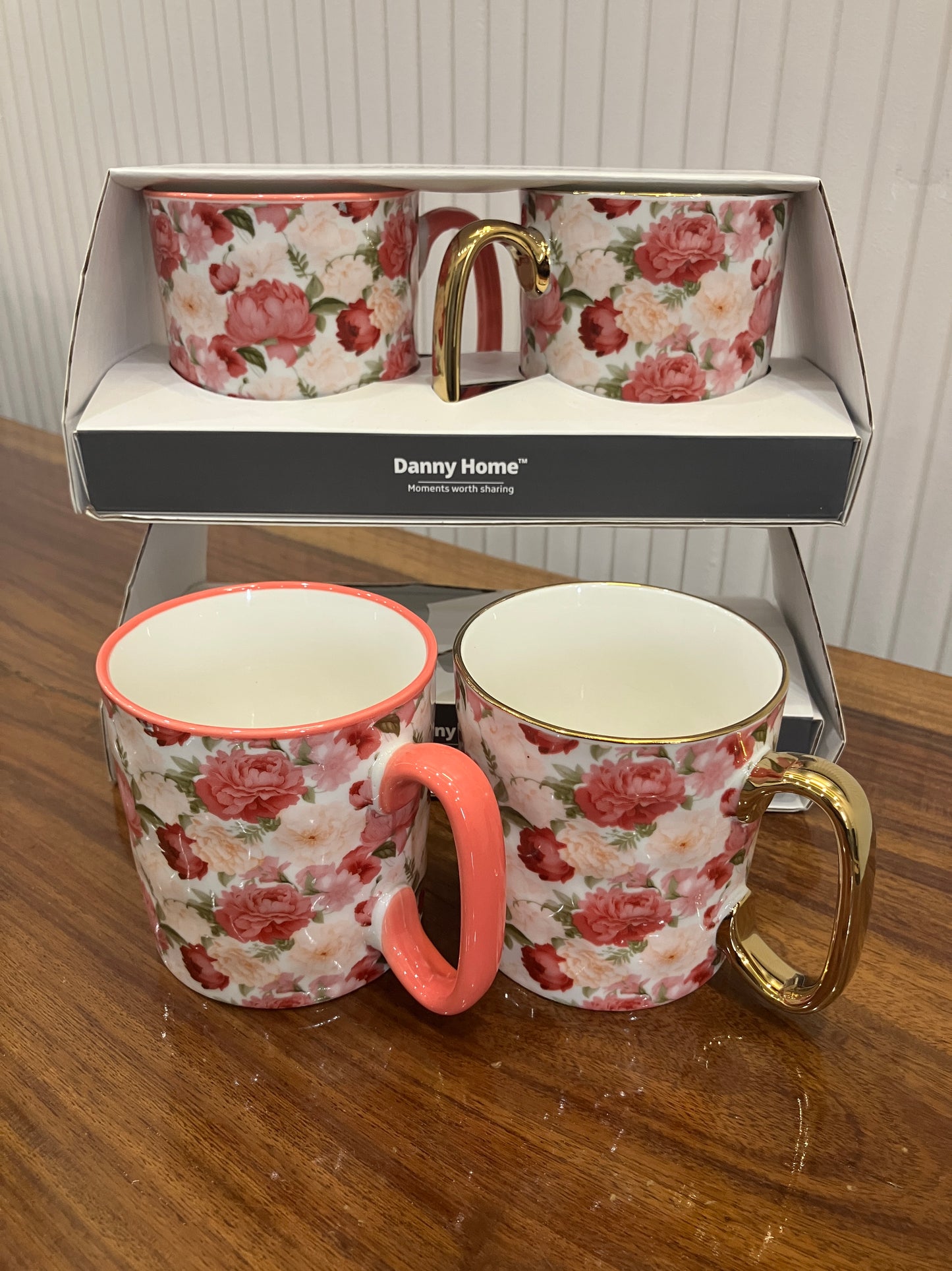 Danny Home Porcelain Mug 2Pcs