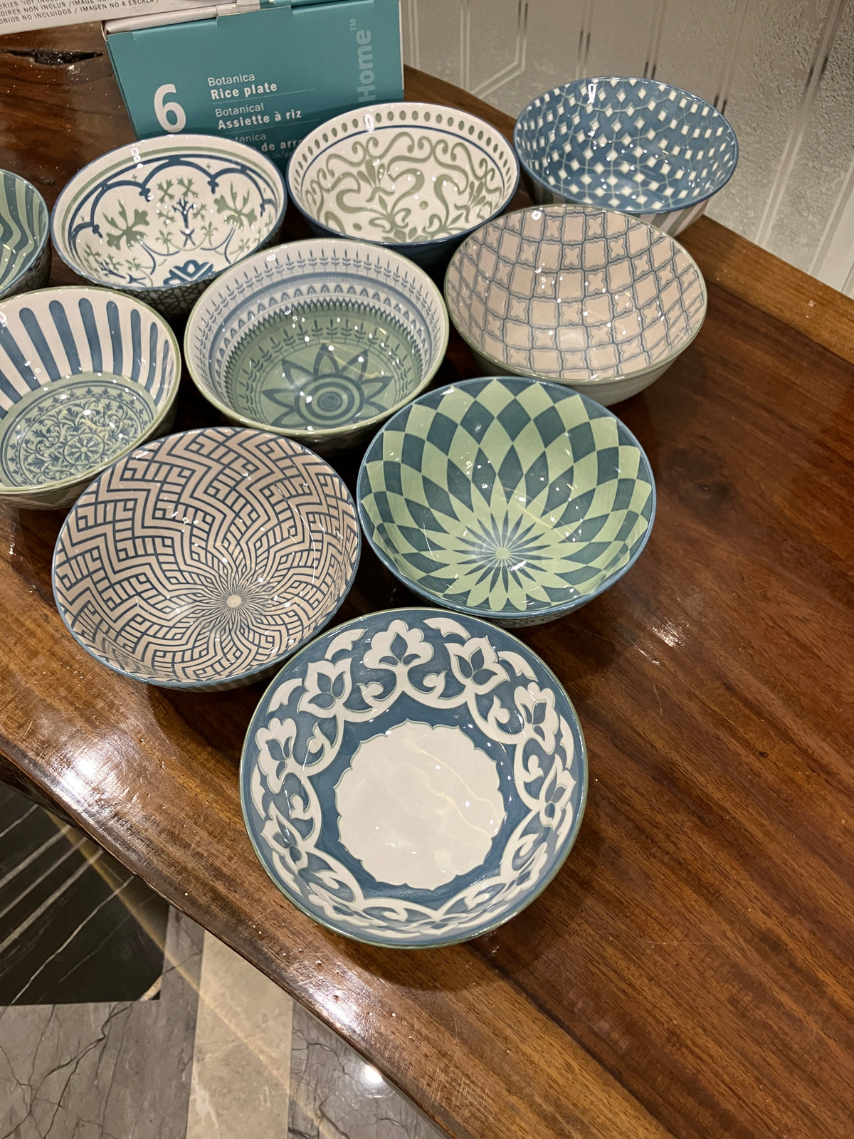Danny Home Sea Green Sweet Bowl 10Pcs