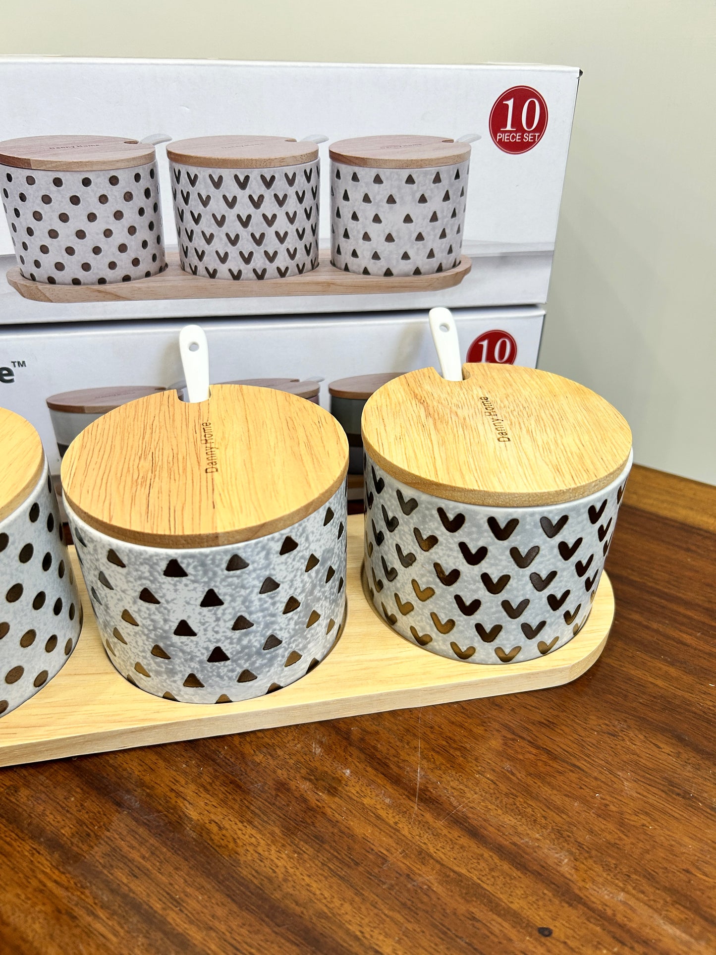 Danny Home Seasoning Jar Set 3Pcs