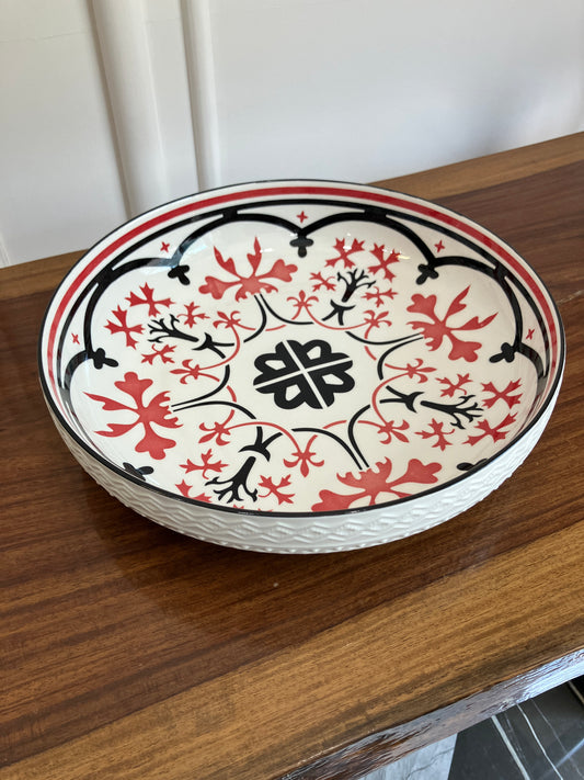 Danny Home Ceramic Serving Thaal 1Pcs