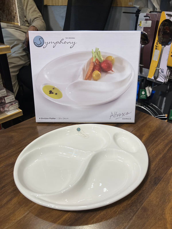 Symphony 4 Division Platter Omer Houseware