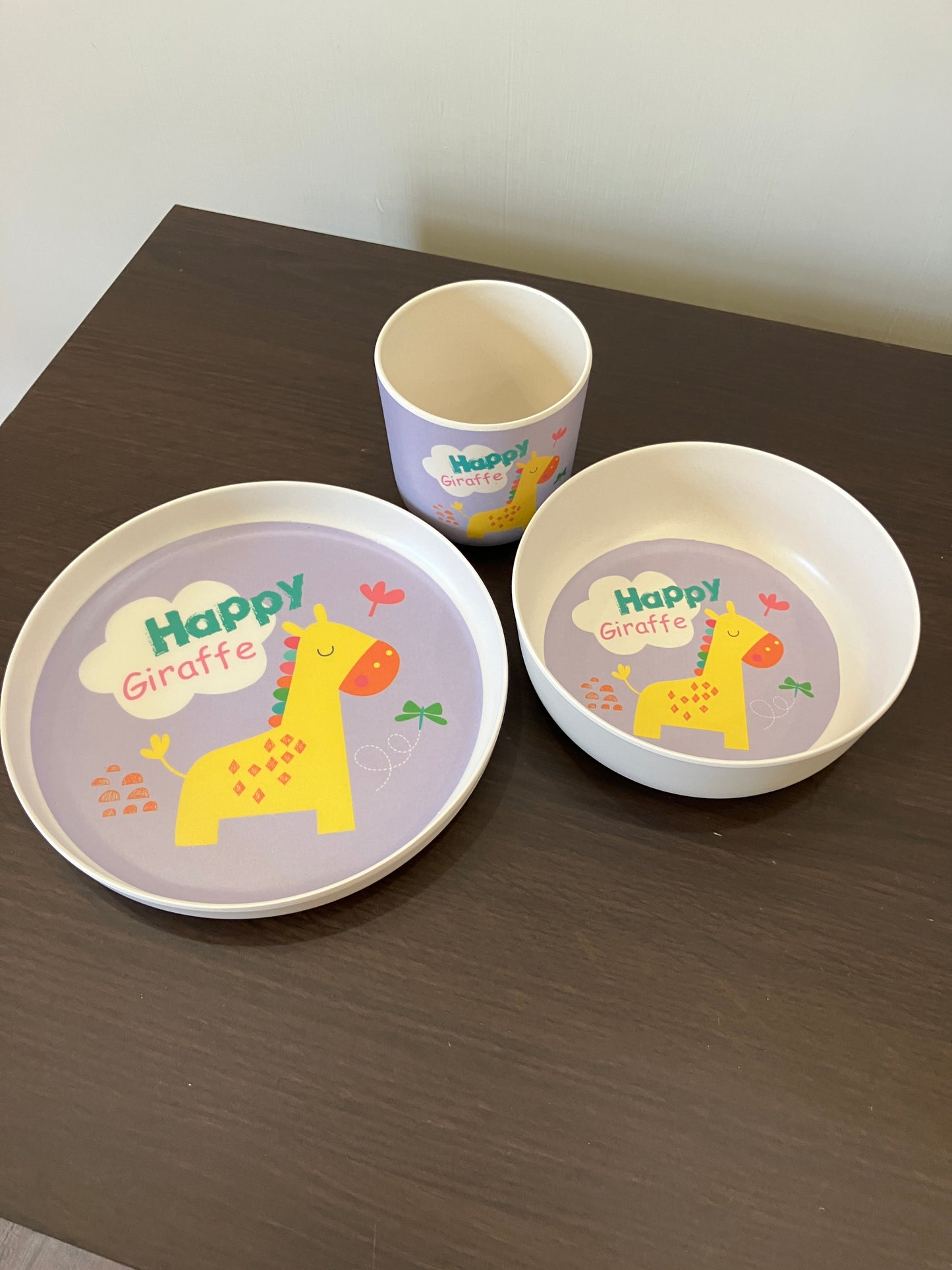 Danny Home Kids Bamboo Tableware 3Pcs