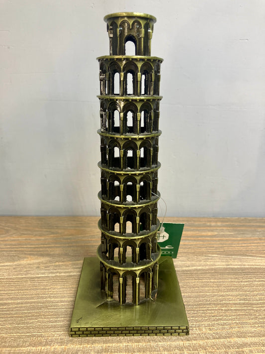 Leaning Tower Of Pisa Model Home Decor Metal Craft