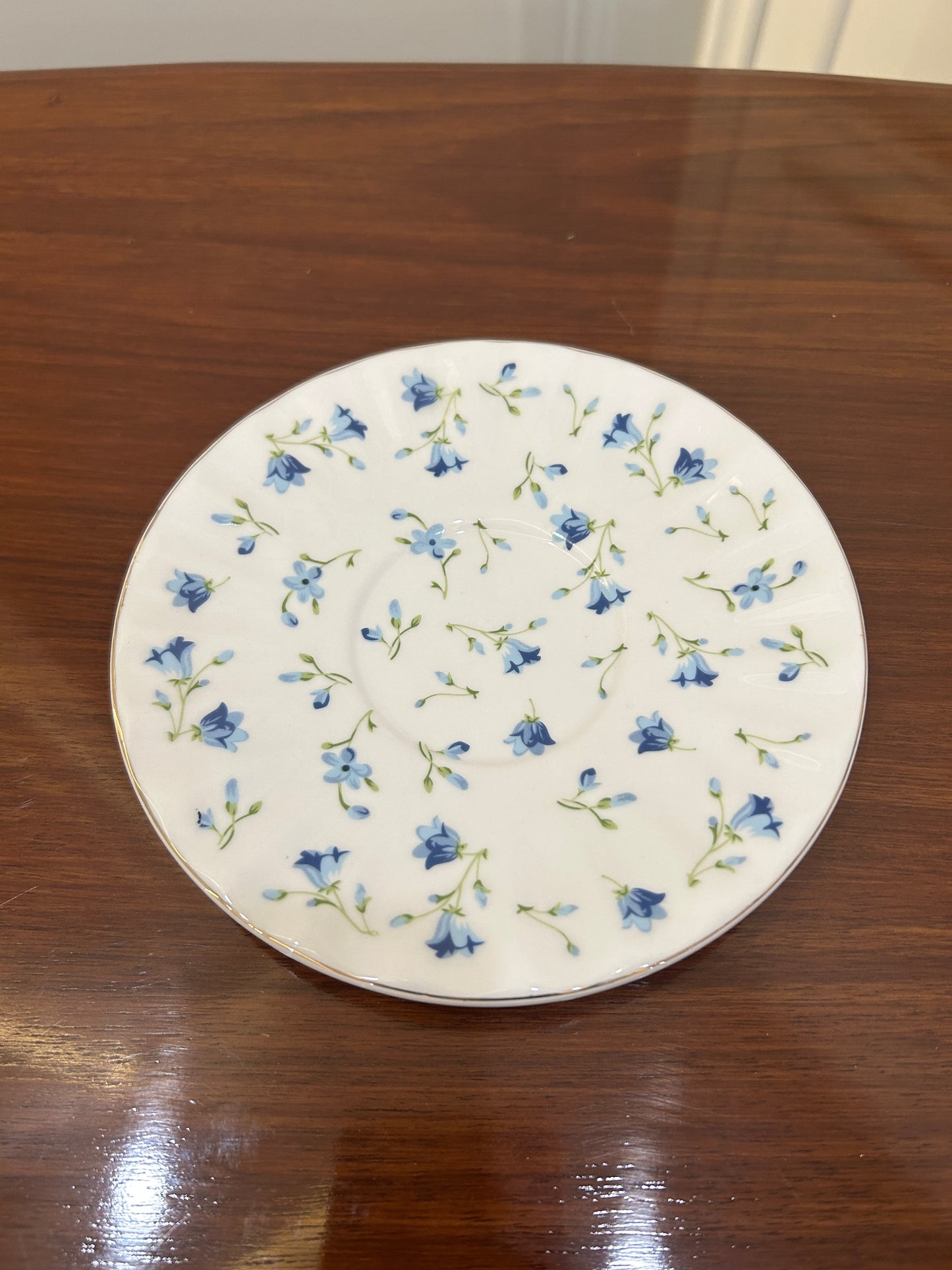 Premium Blue Bloom Cup Saucer Set 12Pcs
