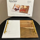 Danny Home Marble Wood Platter (Rectangular)