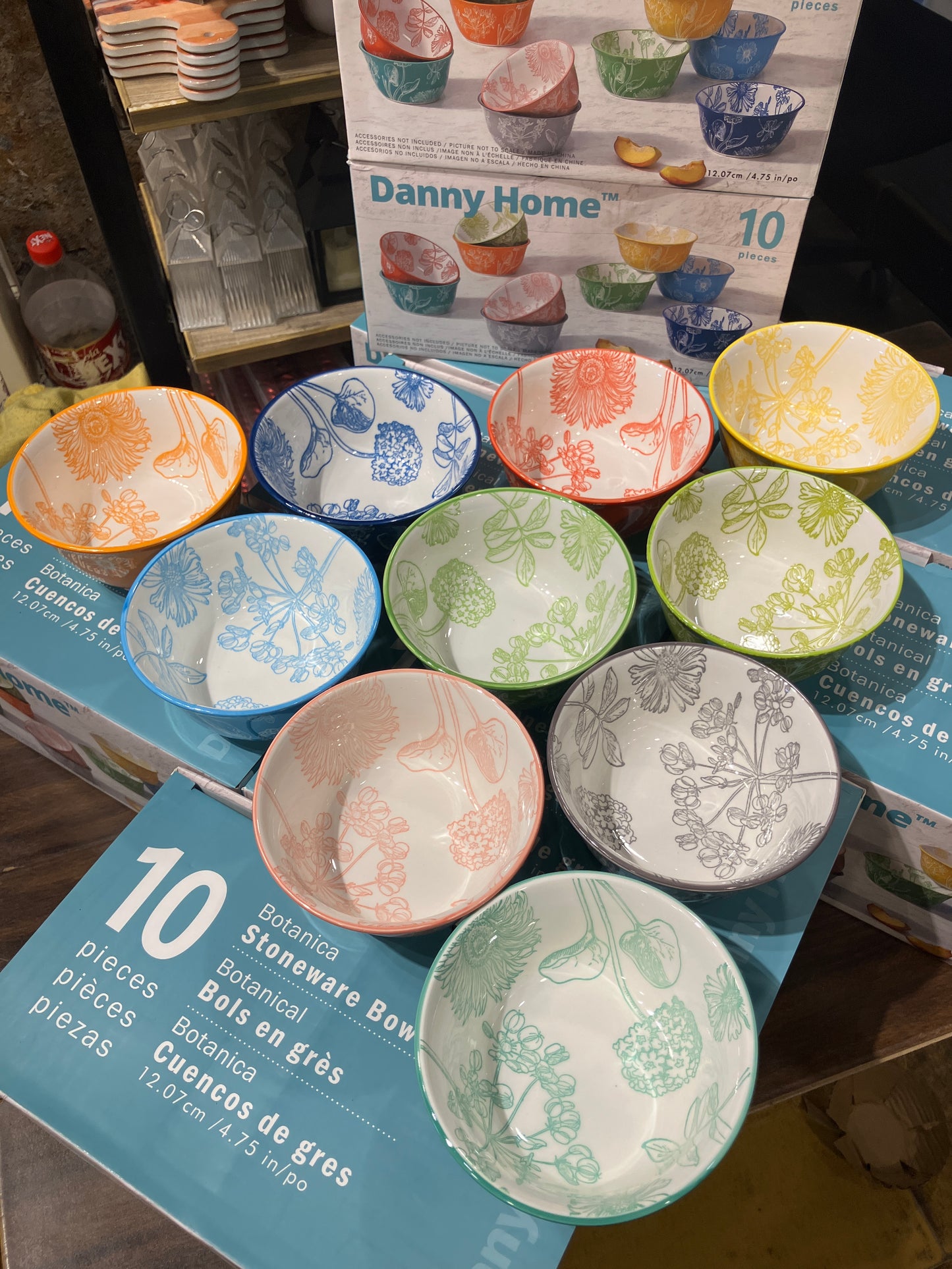 Danny Home Porcelain Sweet Bowl 10Pcs