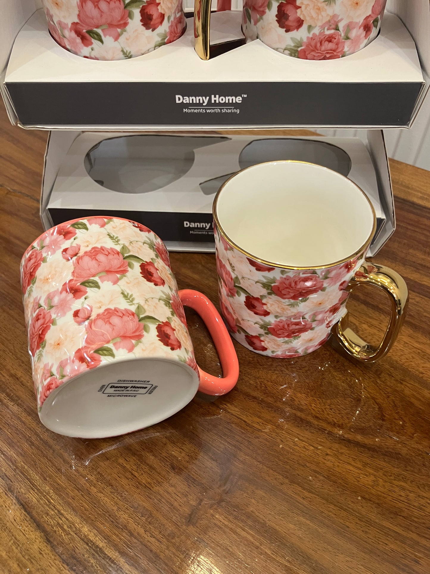 Danny Home Porcelain Mug 2Pcs