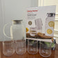 Danny Home Vertical Stripe Water Set 5Pcs
