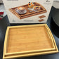 Danny Home Bamboo Tray Set 2Pcs