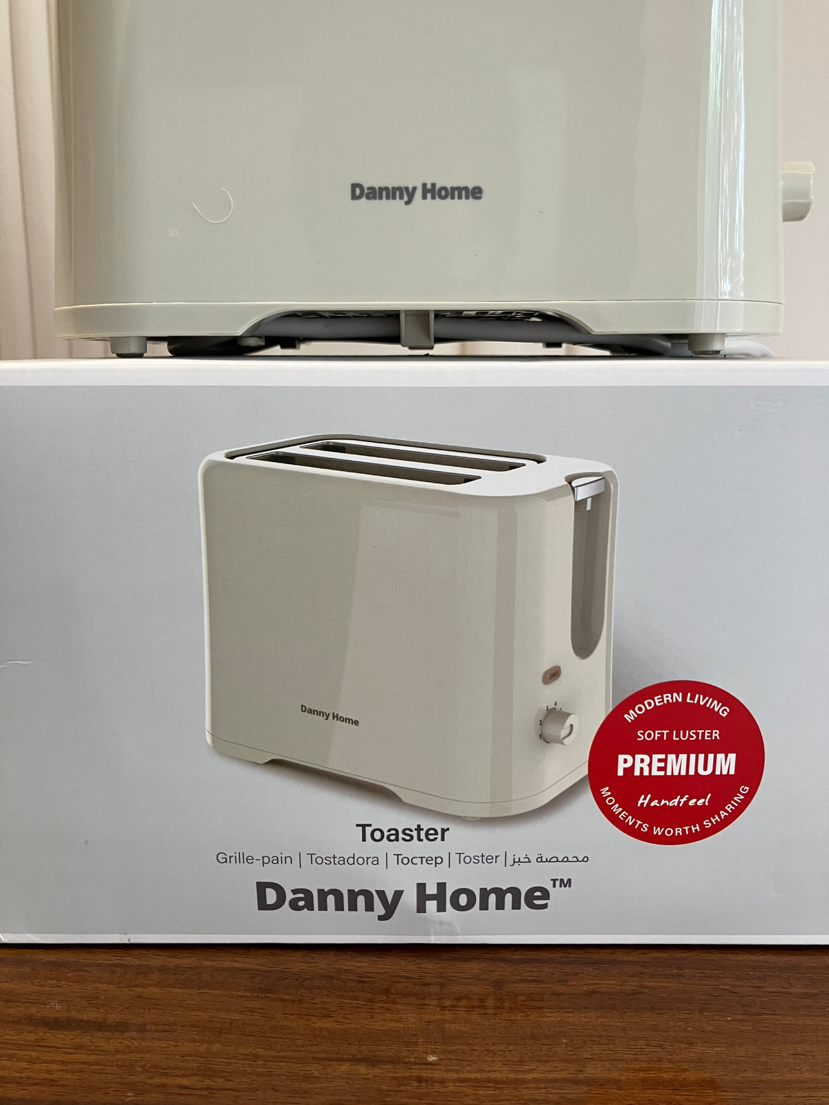 Danny Home Premium Electric Toaster (2 Slot)