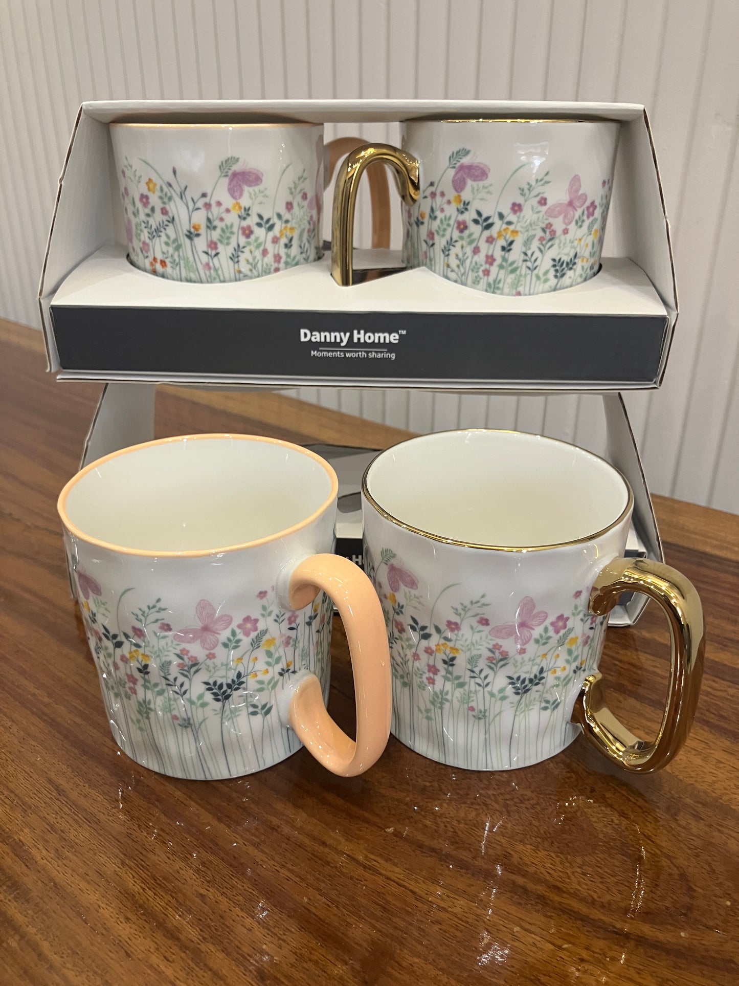 Danny Home Porcelain Mug 2Pcs