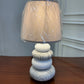 Danny Home Grey Stone Ceramic Lamp 1Pcs