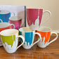 Symphony Bright City Mugs 4Pcs