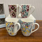 Danny Home Floral Printed Mug 4Pcs