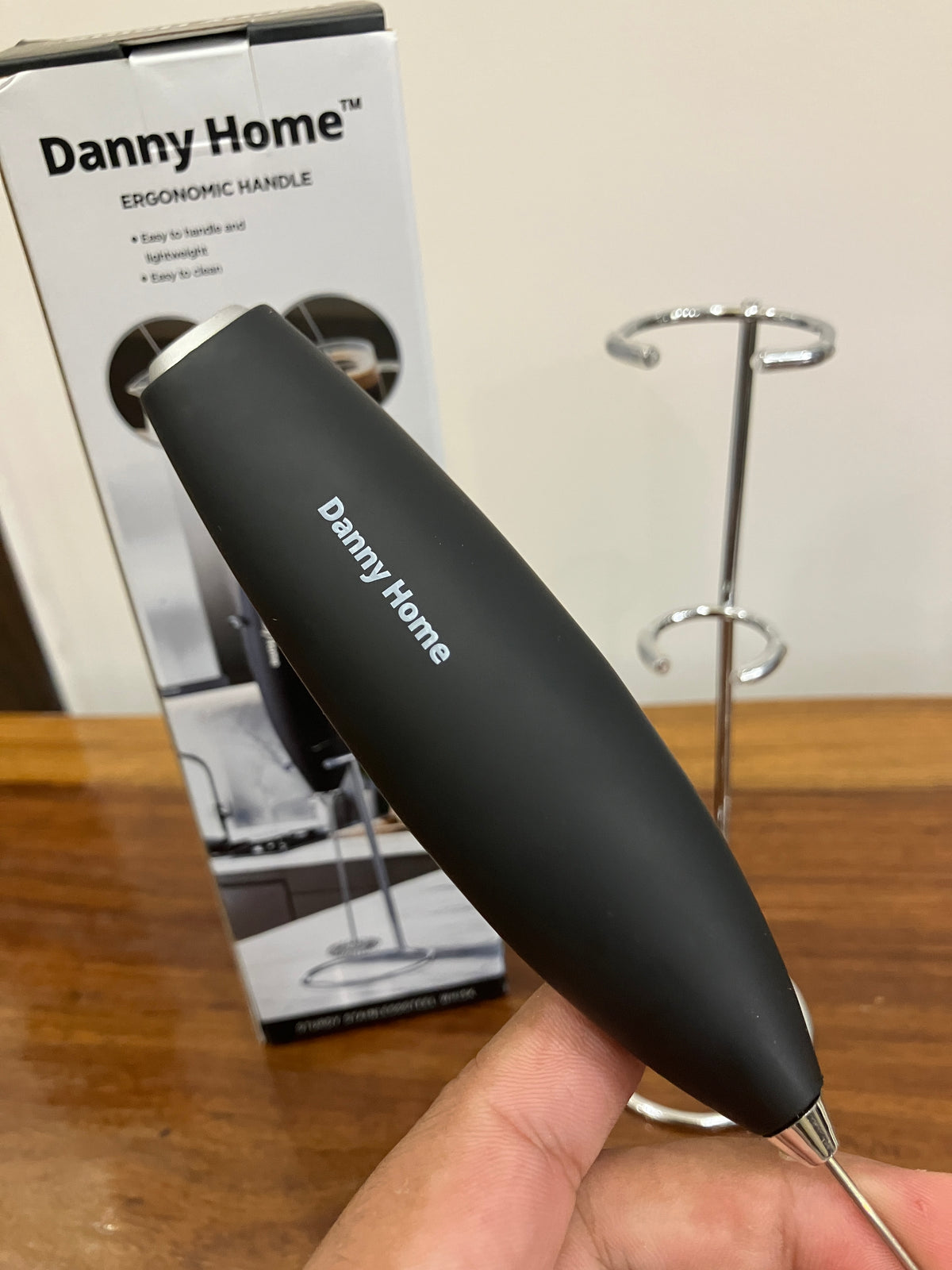 Danny Home Milk/Coffee Beater + Stand