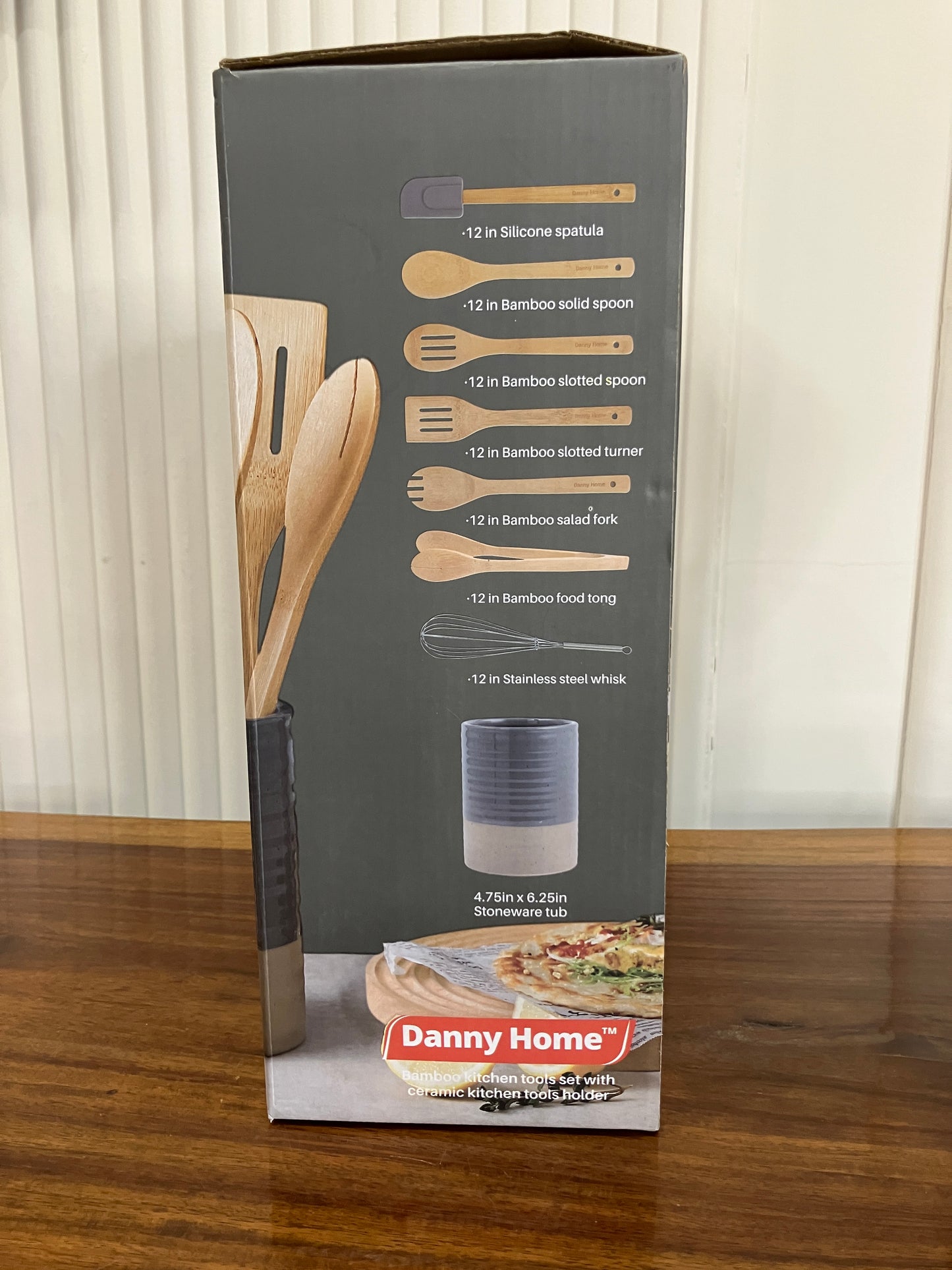 Danny Home Ceramic Spatula Set (8Pcs)