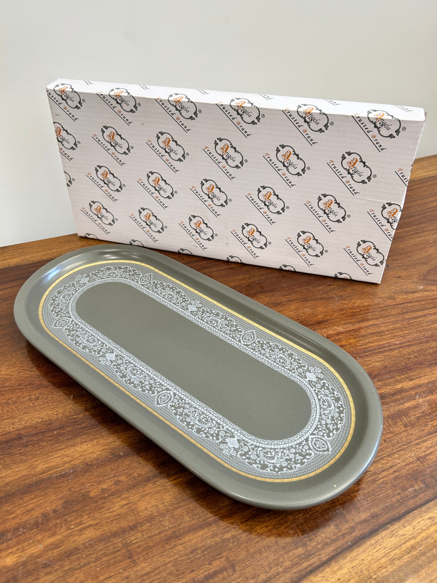 Angela Oval Serving Platter 1Pcs