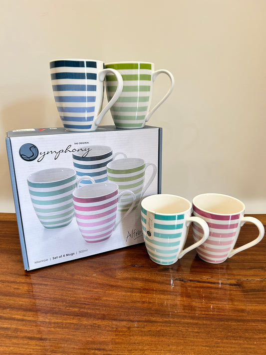 Symphony Monroe Mugs 4Pcs