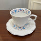 Premium Blue Floral Cup Saucer Set 12Pcs