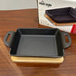 Danny Home Cast-Iron Skillet Rectangle 1Pcs