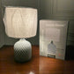 Danny Home Dark Grey Ceramic Table Lamp 1Pcs