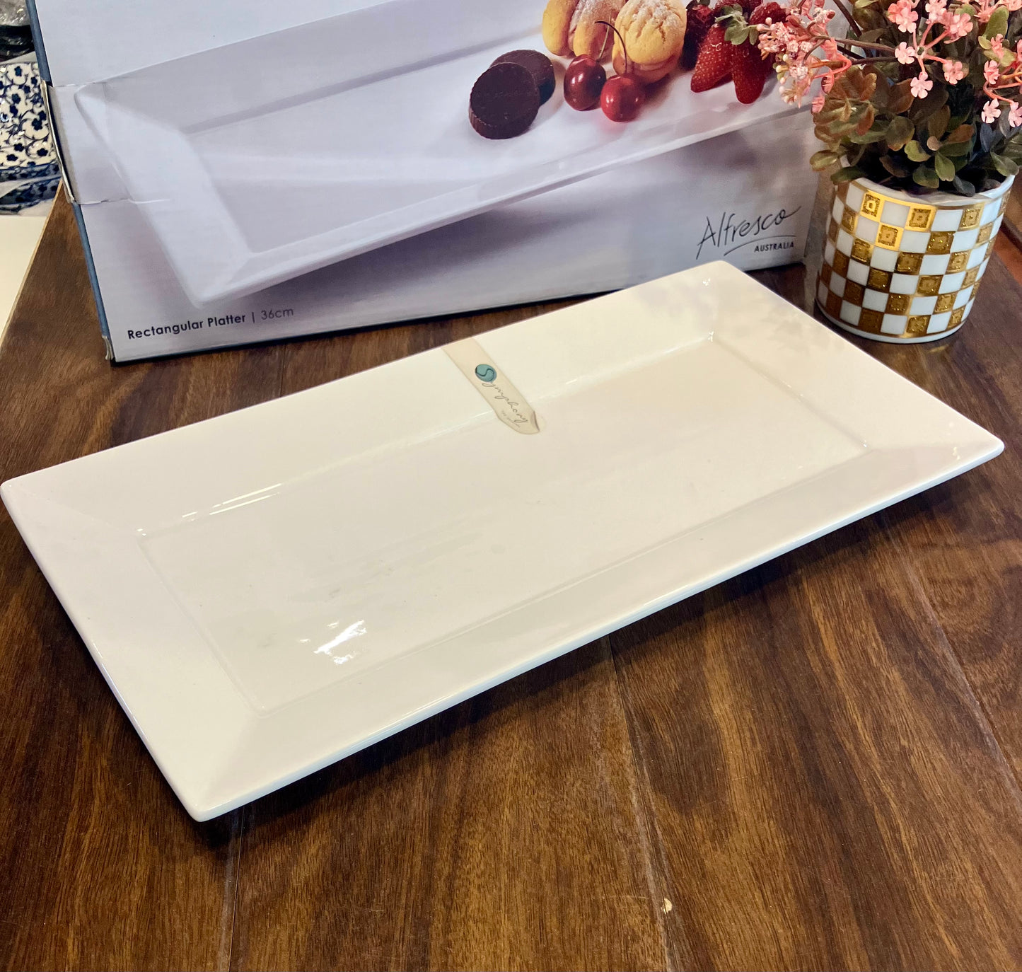 Symphony Rectangular Platter 1Pcs