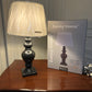 Danny Home Ceramic Dark Grey Lamp 1Pcs