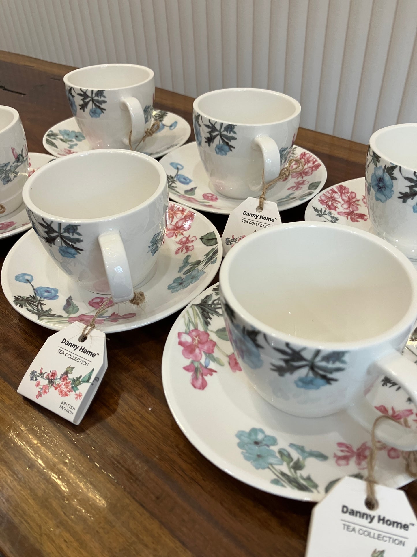 Danny Home Cup Saucer Set 6Pcs