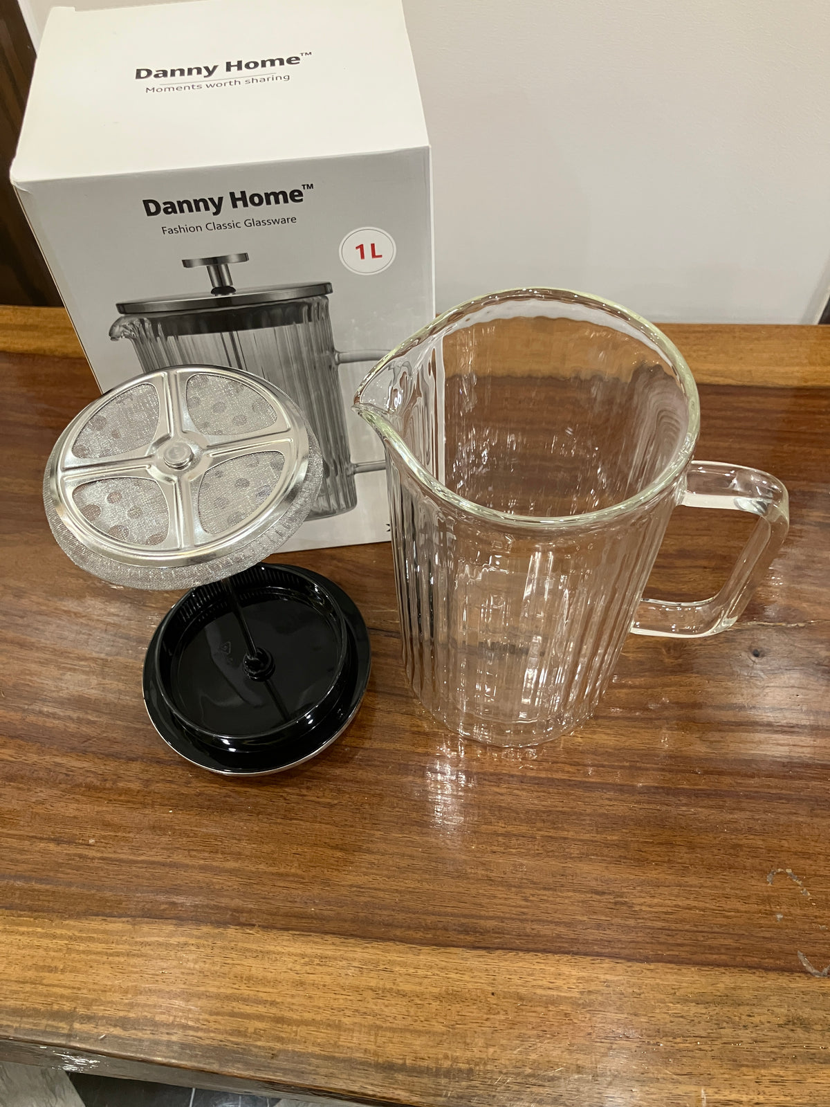 Danny Home Double Walled French Press 1L