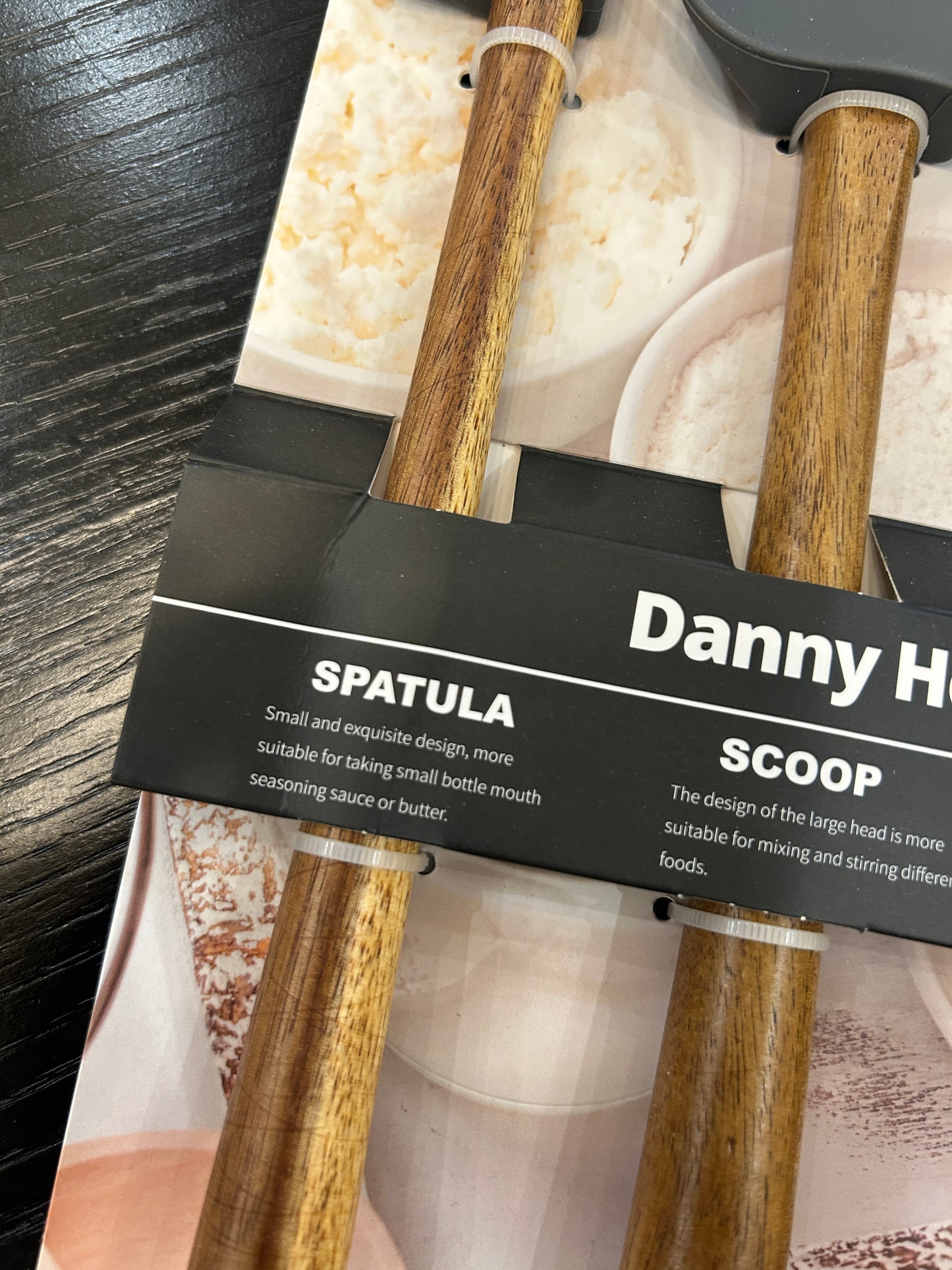 Danny Home Silicone Baking Spatula 3Pcs