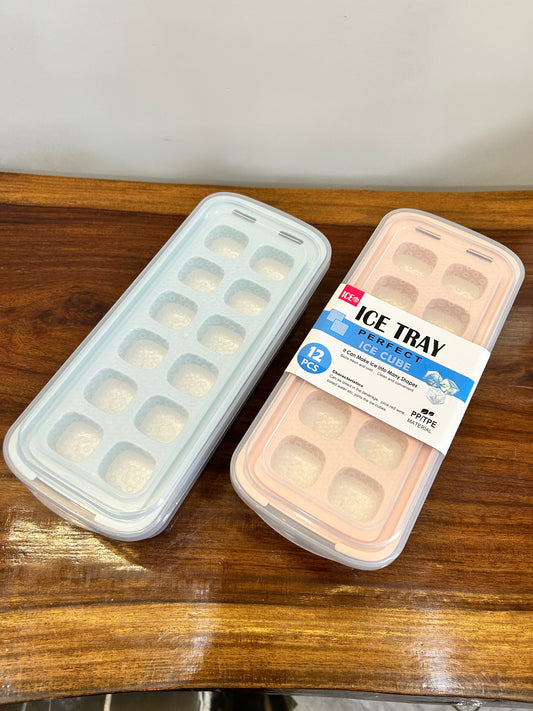 Silicon Ice Cube Tray Box 12Pcs