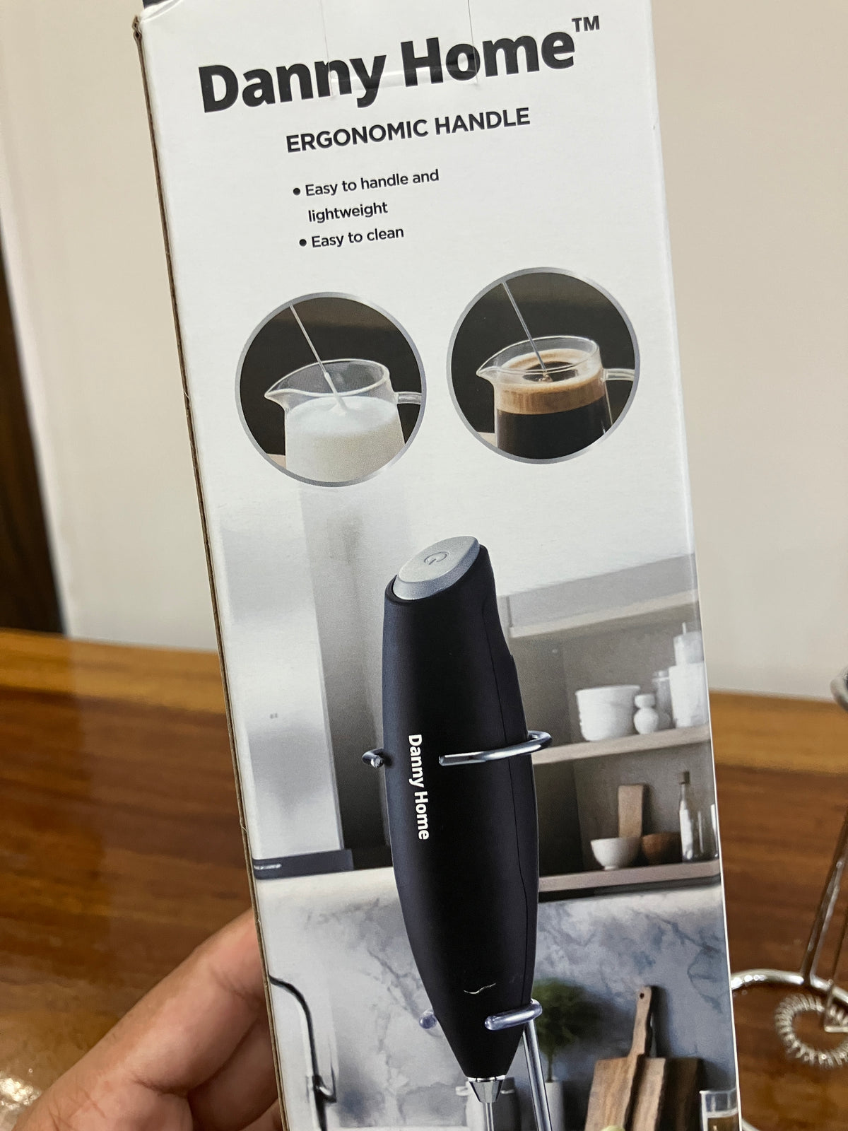 Danny Home Milk/Coffee Beater + Stand