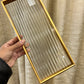 Golden Acrylic Tray Lines 1Pcs