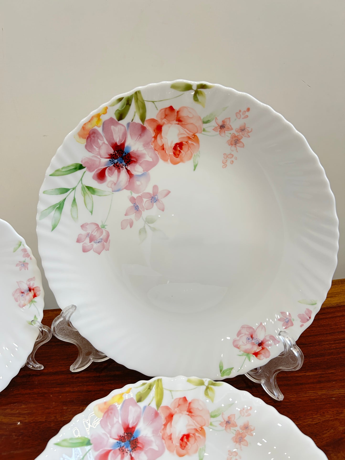 Danny Home Opal Plate Flower Set 24Pcs