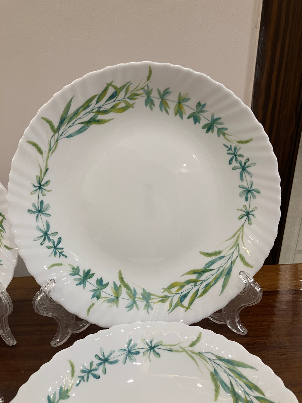 Danny Home Opal Forest Green Dinner Set 24Pcs