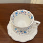 Premium Blue Floral Cup Saucer Set 12Pcs