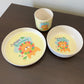 Danny Home Kids Bamboo Tableware 3Pcs