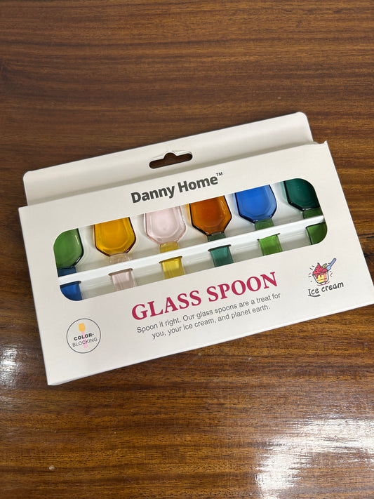 Danny Home Kids Glass Spoon 6Pcs