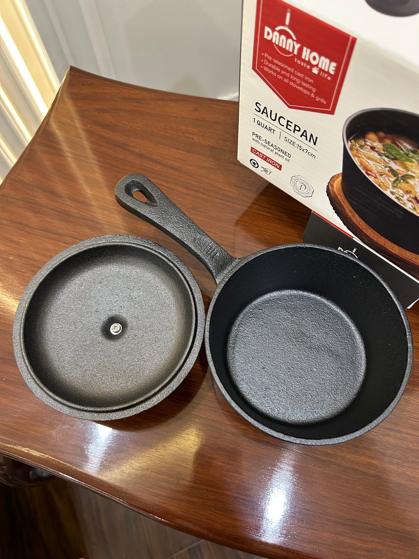 Danny Home Cast-Iron Sauce Pan 1Pcs