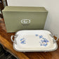 Angela Blue Rose Dish 1Pcs