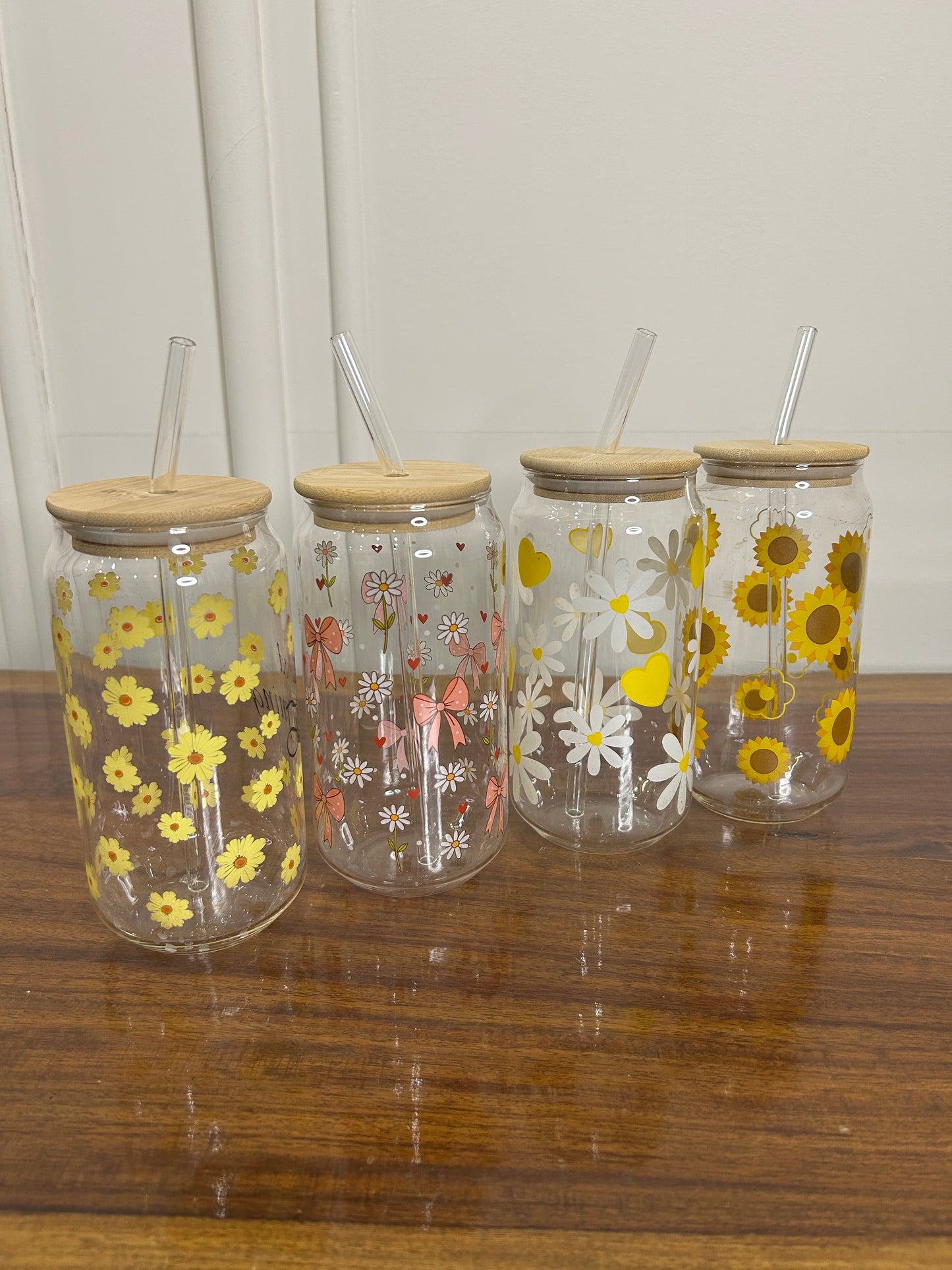 Summer Floral Sipper 1Pcs