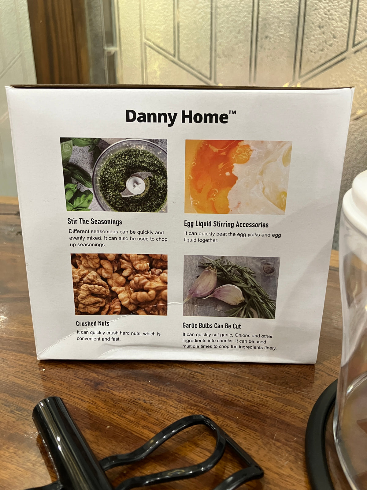 Danny Home Push Food Chopper