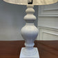 Danny Home Ceramic White Lamp 1Pcs
