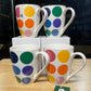 Symphony Big Dots Mugs 4Pcs