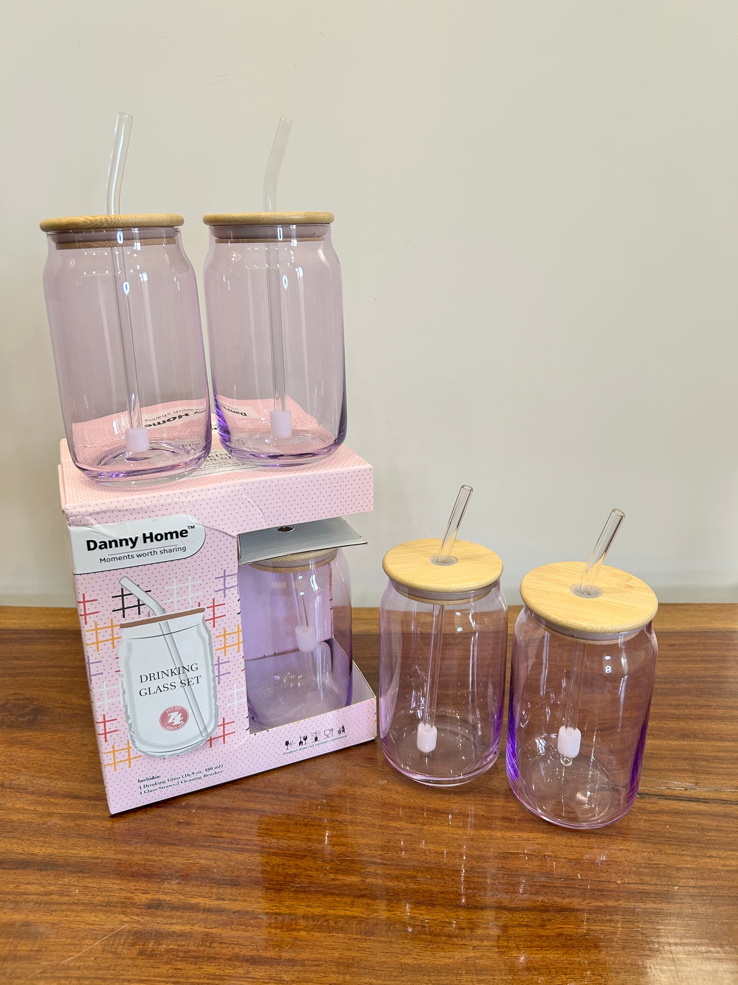Danny Home Sipper Purple 4Pcs