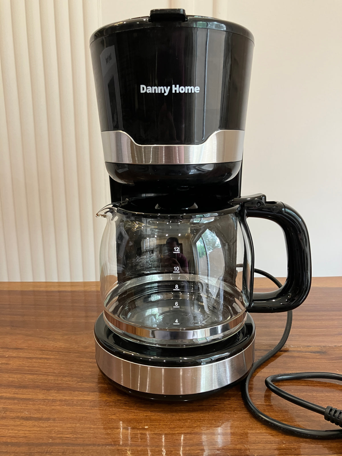 Danny Home Classical Electric Coffee Maker 1.5L