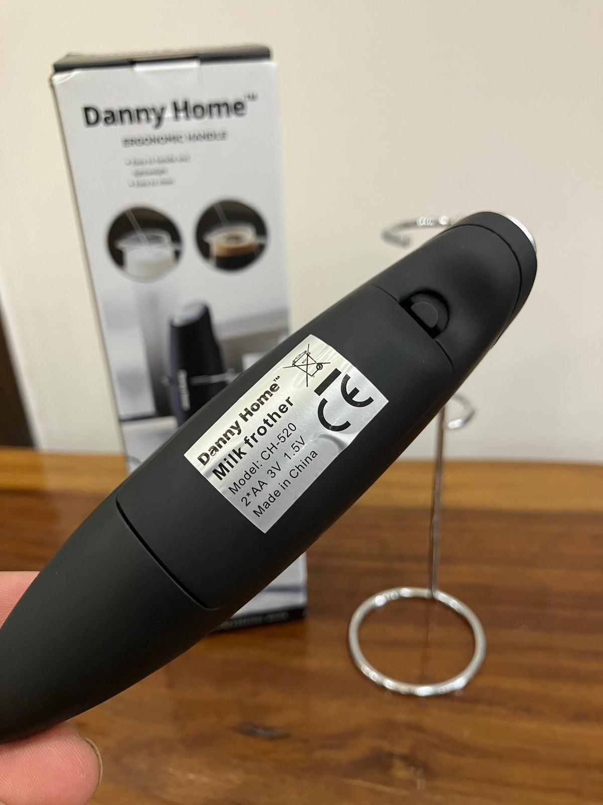 Danny Home Milk/Coffee Beater + Stand