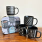 Danny Home Matt Black Mugs 4Pcs