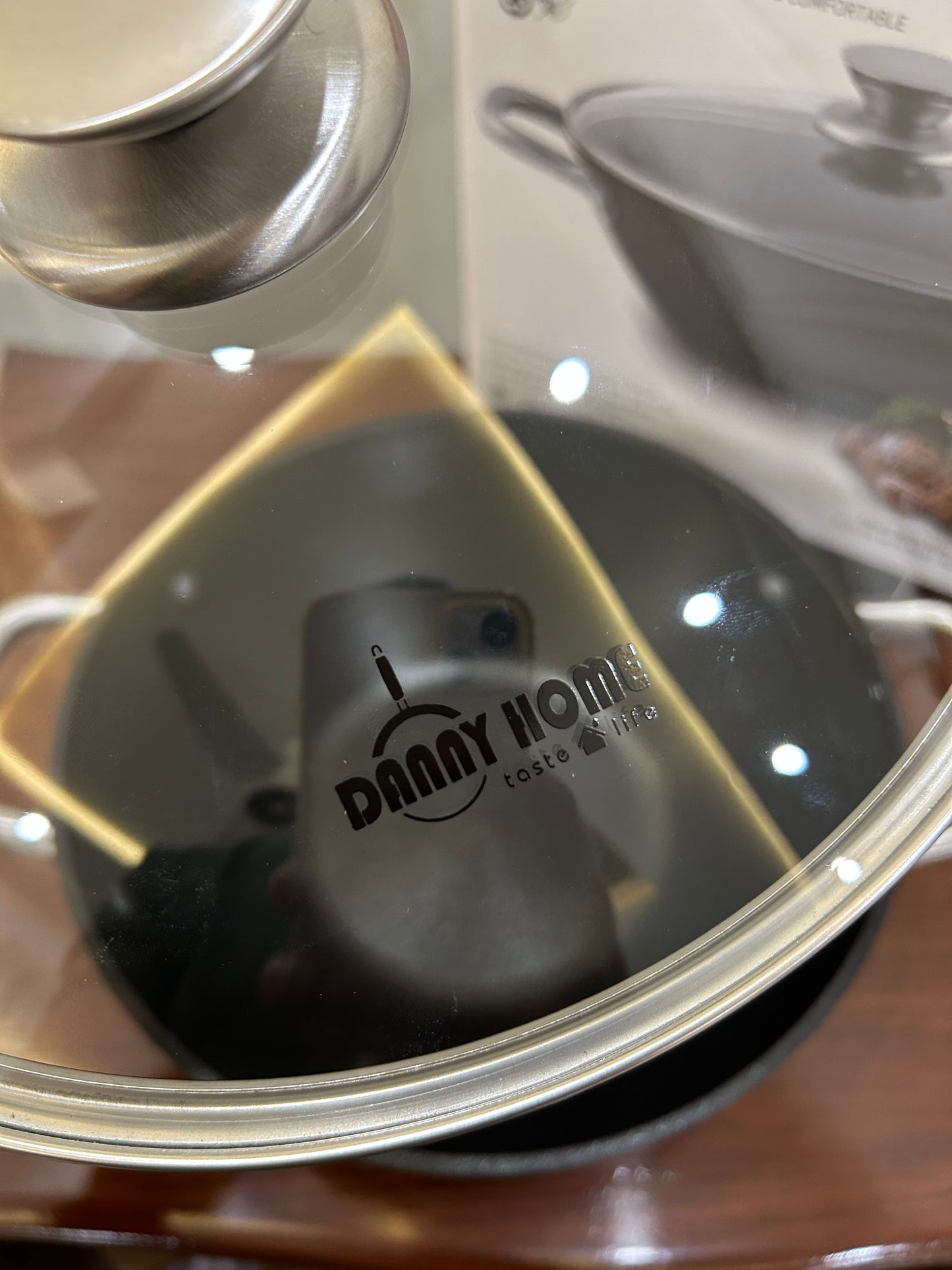 Danny Home Cast-Iron Wok 26CM
